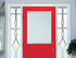 MagneBlind® Cordless Magnetic Mini Blinds for Metal Doors and Windows - 25 x 42"- PVC- White
