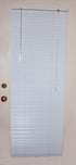 MagneBlind® Magnetic Mini Blinds for Metal Doors and Windows - 25 x 68.5" - Aluminum - White